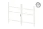 Alu Türrahmen 2-flügelig ohne Füllung (Profil: 63 mm) - Türhöhe: 1440-2000 mm, Anschlag: rechts, Farbe: weiß