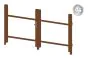 Alu Türrahmen 2-flügelig ohne Füllung (Profil: 85 mm) - Türhöhe: 940-1500 mm, Anschlag: rechts, Farbe: braun