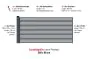 Aluzaun Cardiff Pro Zaunfeld-Set - Höhe: 98 cm, Breite: 300 cm, Farbe: anthrazit