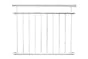 Französischer Balkon „Classic“ - Länge: 127 cm, Material: Stahl verzinkt