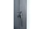 Fenster für WPC Gartenhäuser - Farbe: eisengrau RAL 7011, Breite: 160 cm, Höhe: 50,5 cm, Aluminium