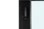 Fenster für WPC Gartenhäuser - Farbe: schwarz RAL 9005, Breite: 70 cm, Höhe: 79,5 cm, Aluminium