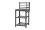 Outdoorküche aus Aluminium & Sinterstein Modul D Eck - Breite: 590 mm, Tiefe: 590 mm, Höhe: 1240 mm