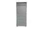 Seitenwand für Pergola Dallas - Lamellen verstellbar – Farbe: graualuminium, Breite: 980 mm, Höhe: 2300 mm