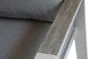 Gartenmöbelset Lissabon 4-teilig - Farbe: graualuminium