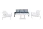 Sitzgruppe Mykonos Loungesofa 3-Sitzer – Breite: 1960 mm, Tiefe: 890 mm, Höhe: 795 mm, Sitzhöhe: 425 mm