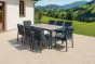 Gartensessel Nice – Breite: 615 mm, Tiefe: 605 mm, Höhe: 850 mm, Sitzhöhe: 410 mm