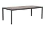 Gartentisch Nice – Farbe: anthrazit, Breite: 1000 mm, Länge: 2200 mm, Höhe: 850 mm