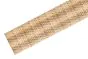 Sichtschutzstreifen Rattan für Doppelstabgitter- & Schmuckzäune - Farbe: hellbraun