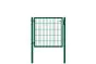 Rohrrahmentor Basic 1-flügelig - Ausführung: grün beschichtet, Höhe: 103 cm, Durchgangslichte: ca. 87 cm