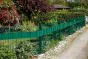 Schmuckzaun Rom - Ausführung: grün beschichtet, Höhe: 83 cm, Länge: 251 cm