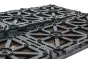 Terrassendielen Stecksystem WPC – Farbe: hellbraun, Breite: 150 mm, Länge: 600 mm, Höhe: 22 mm