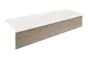 Setzstufe Vinyl 1200 x 200 x 5 mm - Modell: BRAHMS Walnuss Dekor