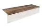 Stufenauflage Vinyl 1200 x 300 x 30 mm  - Modell: CHOPIN Walnuss Dekor