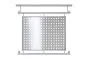 Französischer Balkon „Horbat“ - Länge: 127 cm