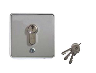 Schlüsselschalter mit Gehäuse - Aufputz