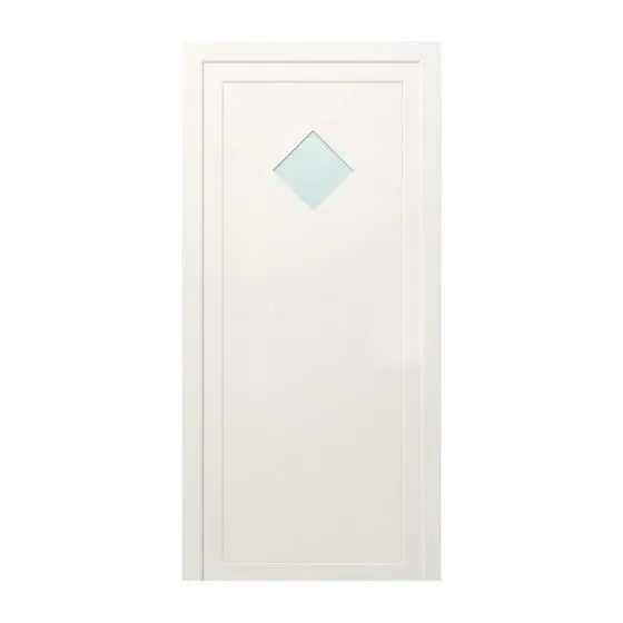 Kunststofftür Mod. Standard 2 - 1000 x 2100 mm (B x H), Anschlag: innen links - DIN links