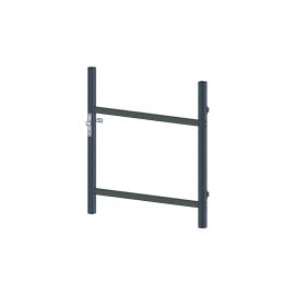 Aluzaun Türrahmen 1-flügelig ohne Füllung (Profil: 63 mm)