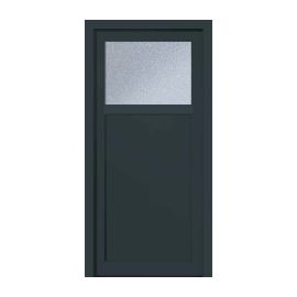 Kunststofftür Mod. Modern 3 - 980 x 1980 mm (B x H), Anschlag: innen rechts - DIN rechts
