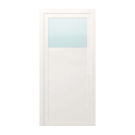 Kunststofftür Mod. Standard 1 - 980 x 1980 mm (B x H), Anschlag: innen links - DIN links