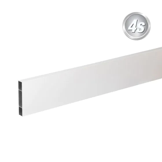 Alu Querlatte 20 x 120 mm - Farbe: grau, Länge: 100 cm, Höhe: 12 cm