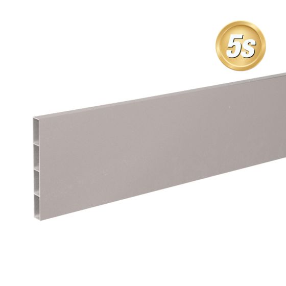Alu Querlatte 20 x 200 mm - Farbe: dunkelgrau 5S, Länge: 300 cm, Höhe: 20 cm