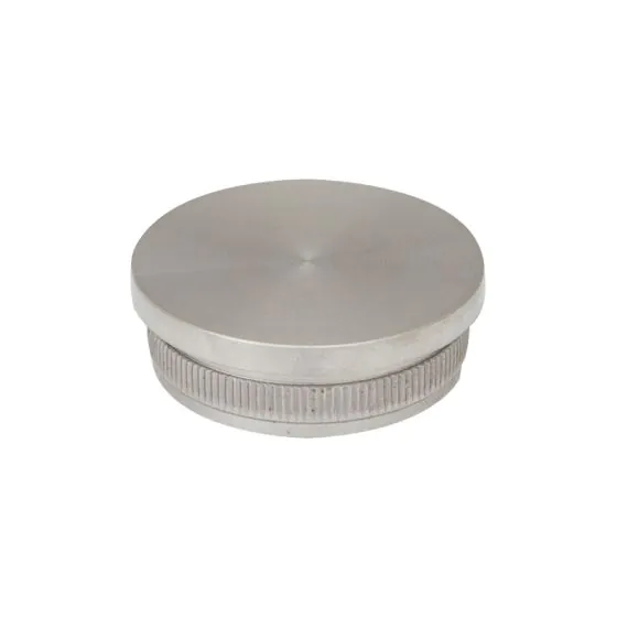 Edelstahl Endkappe für Edelstahlhandlauf Ø 42,4 mm