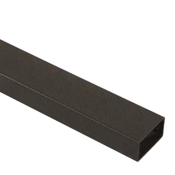 Handlauf 50 x 30 mm - Farbe: antik schwarz