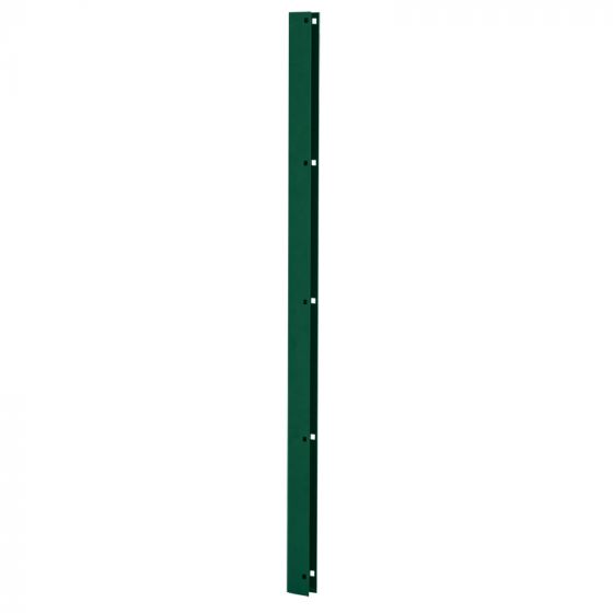 Zaunanschlussleiste Luxury David - Ausführung: Alu grün, Höhe: 63 cm