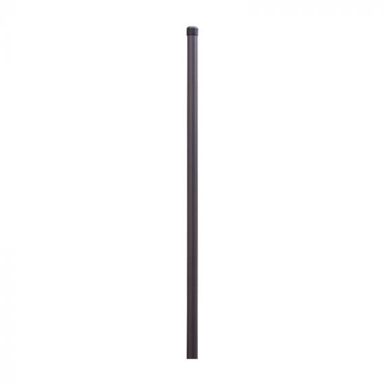 Zaunpfosten Mod. Basic 34 - Farbe: anthrazit, max. Zaunhöhe: 122 cm, Länge: 138 cm