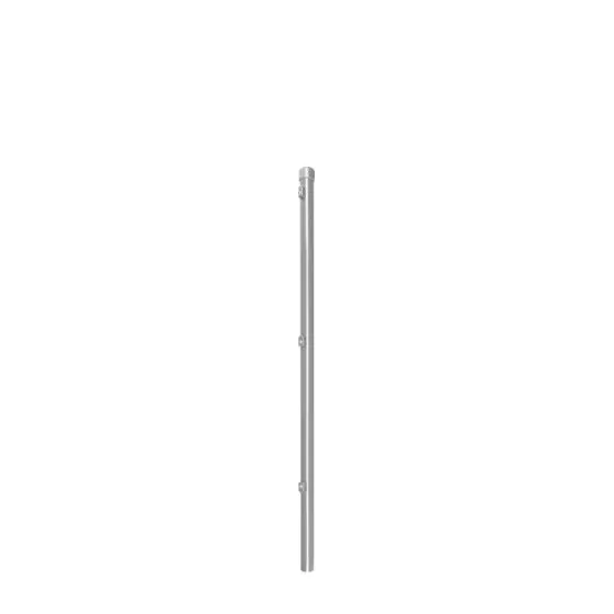 Zaunpfosten Mod. Dingo - Ø: 34 mm, für Zaunhöhe: 150 cm, Pfostenlänge: 200 cm, Ausführung: verzinkt, Anwendung: zum Einbetonieren