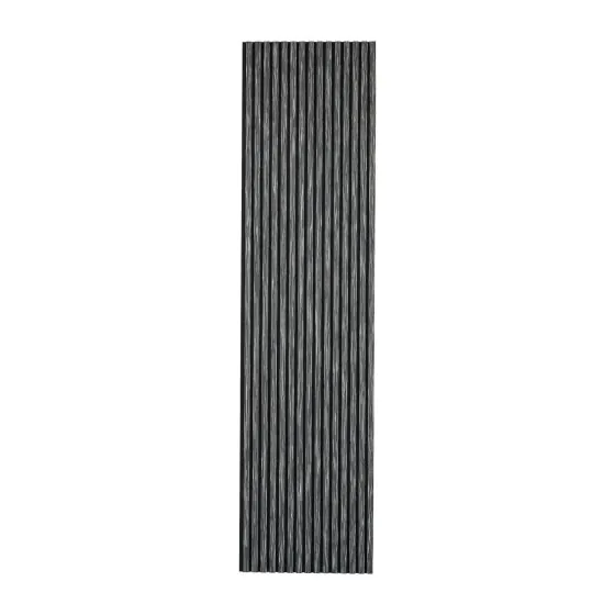 Akustikpaneele für Decke & Wand - Modell: Grau meliert - künstliches Holzfurnier, Maße: 2400 x 600 x 21 mm, Stück: 2, Packungsinhalt: ca. 2,88 m²