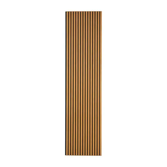 Akustikpaneele für Decke & Wand - Modell: Kirsche - künstliches Holzfurnier, Maße: 2400 x 600 x 21 mm, Stück: 2, Packungsinhalt: ca. 2,88 m²