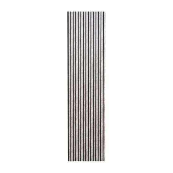 Akustikpaneele für Decke & Wand - Modell: Steindesign PVC - künstliches Holzfurnier, Maße: 2400 x 600 x 21 mm, Stück: 2, Packungsinhalt: ca. 2,88 m²