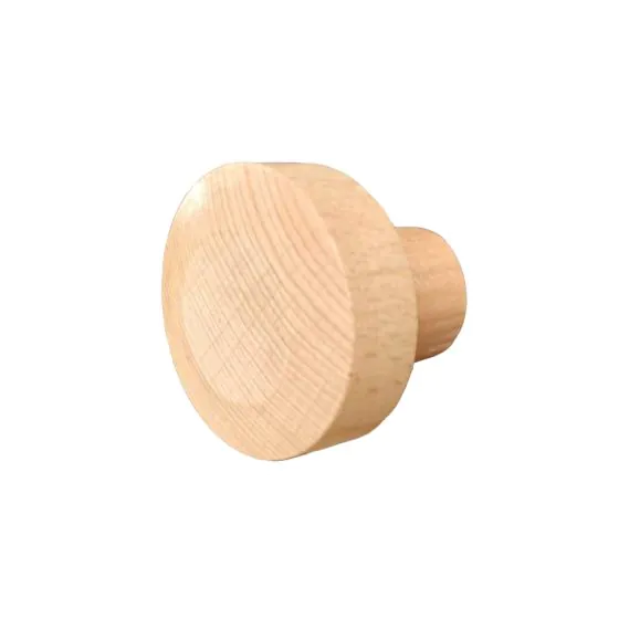 Garderobenhaken aus Holz - ⌀ 65 x 35 mm