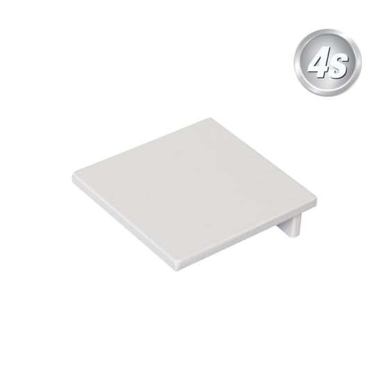 U-Profil Abdeckkappen für U-Profil: 44 mm - Farbe: grau