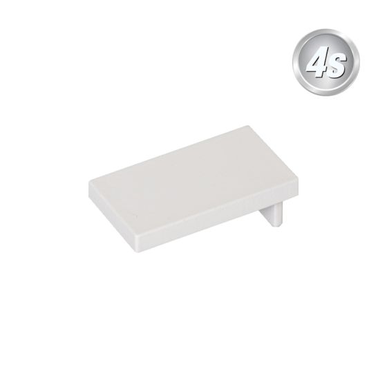 U-Profil Abdeckkappen stirnseitig für U-Profil: 44 mm - Farbe: grau