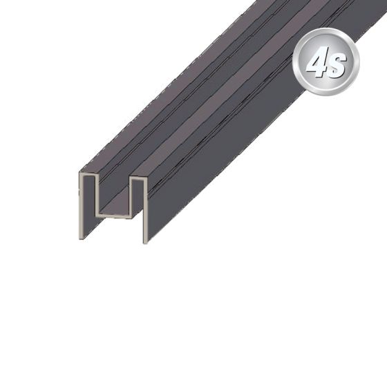 Alu Adapterprofil Oxford - Farbe: anthrazit, Länge: 100 cm