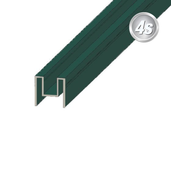 Alu Adapterprofil Oxford - Farbe: grün, Länge: 200 cm