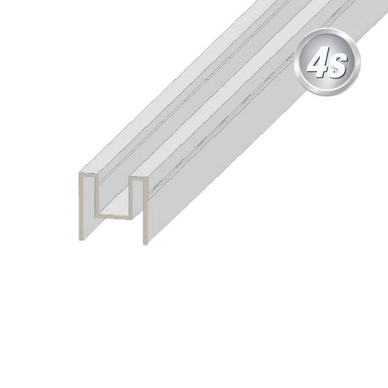 Alu Adapterprofil Oxford - Farbe: grau, Länge: 200 cm