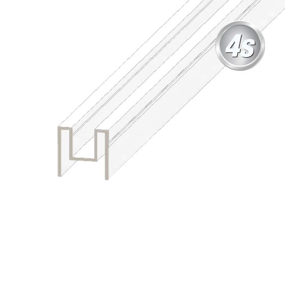 Alu Adapterprofil Oxford - Farbe: weiß, Länge: 100 cm