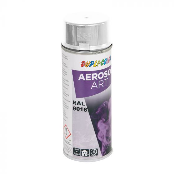 Farbspray für Aluminium 400 ml - Farbe: weiß RAL 9016