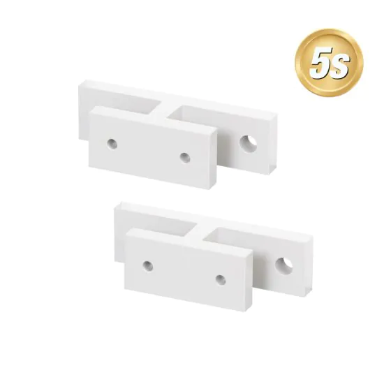 Montageelement / 2 Stück - Farbe: grau 5S