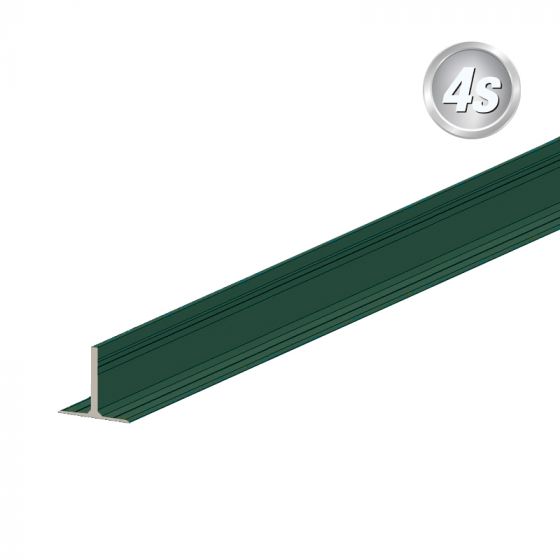 Alu Adapterprofil - Farbe: grün, Länge: 300 cm