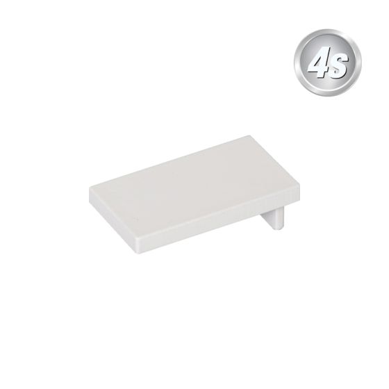 U-Profil Abdeckkappen stirnseitig für U-Profil: 20 mm - Farbe: grau