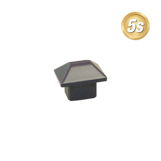 Alu Ornament Abdeckkappe Verona  - Farbe: anthrazit 5S, Form: Pyramide, Querschnitt: 30 x 20 mm