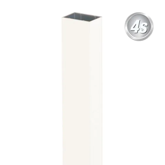 Alu Ornamente 44 x 30 mm - Farbe: weiß, Länge: 300 cm