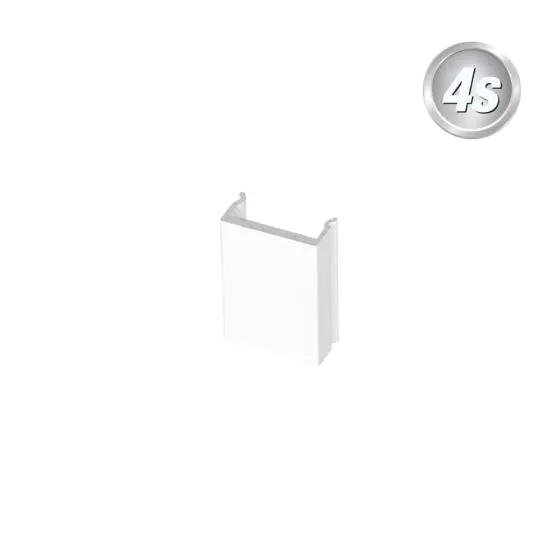 Alu Abstandhalter - Farbe: weiß, Länge: 5 cm