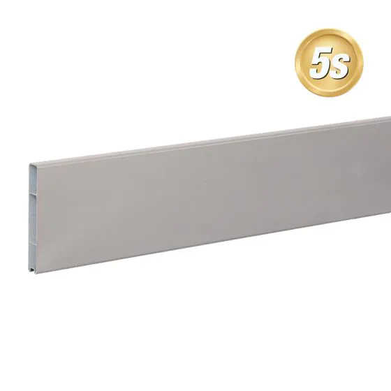 Alu Abschlussprofil 150 x 20 mm  - Farbe: dunkelgrau 5S, Länge: 250 cm