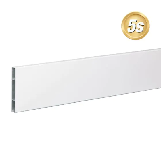 Alu Abschlussprofil 150 x 20 mm  - Farbe: grau 5S, Länge: 300 cm